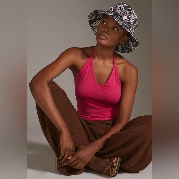 Ribbon-Tie Bucket Hat
